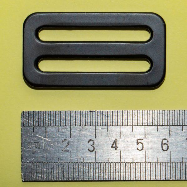 F3181: Steel buckle slider (part of loop and slide) epoxy coated
