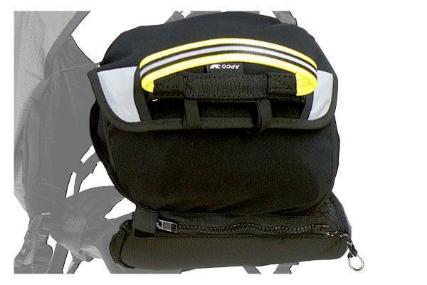 80039: Zipped on Emergency Parachute Container for Split Legs harnesses