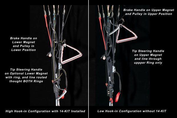 Lower Tip Steering KIT for the F1 / F3: 14KIT-F1