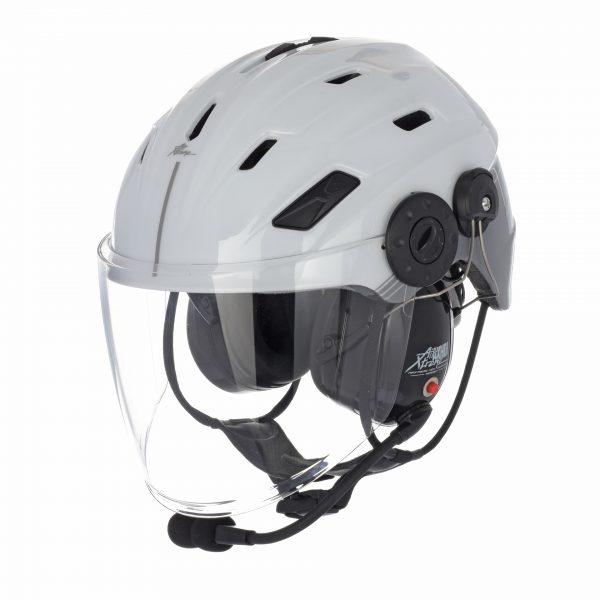 60240C: Full face clear visor inc. assembly hardware (for JetCom Helmet) - Image 2