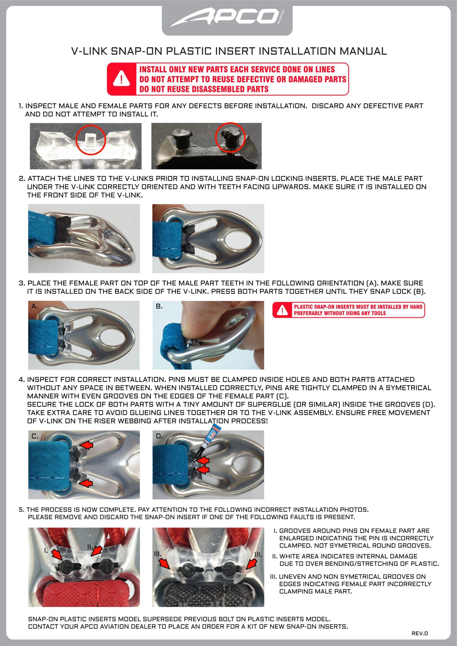 V-link Service manual